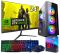 Игровой компьютер + Монитор 24'' Intel i7 + RTX 4060Ti +16GB +SSD M.2+Win10 + Игровой набор! (ZEVS PC10450R)