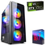Игровой компьютер RGB Intel i7 6800K + RTX 3060 + 32GB + SSD Windows 11 (ZEVS PC10870R)