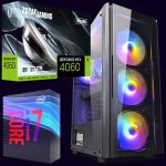 АКЦИЯ! Ультра Мощный Игровой ПК RGB  Intel i7 9700 + RTX 4060 + SSD M.2 +Win11 (ZEVS PC 11160R)