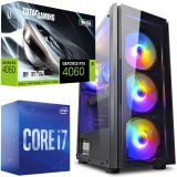 Акція! Ігровий Комп'ютер Intel i7 10700F + RTX 4060 8GB + 32Gb DDR4 +SSD M.2 (ZEVS PC 11200R)