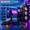 Игровой ПК "ZEVS PC 11300R" | Ryzen 7 8700F | RTX 4060 8GB | 16GB DDR5 |SSD 1TB | Монитор 27 QHD 165Hz