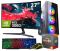 Игровой компьютер + Монитор 27" RYZEN 5 6 ядер + RTX 3060 +16GB DDR4+SSD M.2 +Клавиатура +Мышка(ZEVS PC13580U)