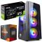 Игровой компьютер RYZEN 7 16 потоков + RTX 3060 12GB + 16GB + SSD M.2 (ZEVS PC14150PRO)