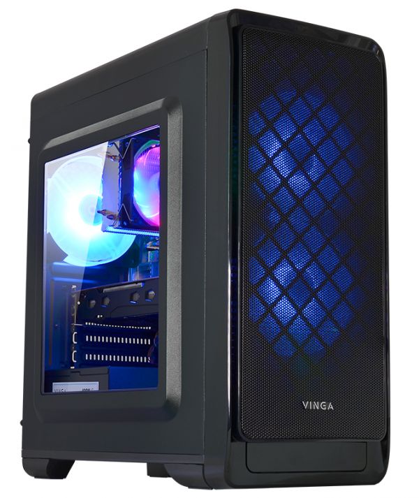 АКЦИЯ! ИГРОВОЙ КОМПЬЮТЕР Intel i5 4x3.8GHz  + Монитор 19"+ SSD M.2 + Клавиатура + Мышка (ZEVS PC1700)