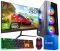 АКЦИЯ! Мощный Игровой ПК RGB + Монитор 24''  Intel i5 10400F + GTX 1660 SUPER + Win11 (ZEVS PC OMEN X)