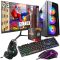 АКЦИЯ! Мощный Игровой ПК + Монитор 24'' + Клавиатура + Мышь Ryzen 5 6 ядер + RX 570 8GB SSD M.2+ Крутой Игровой набор!(ZEVS PC S870)